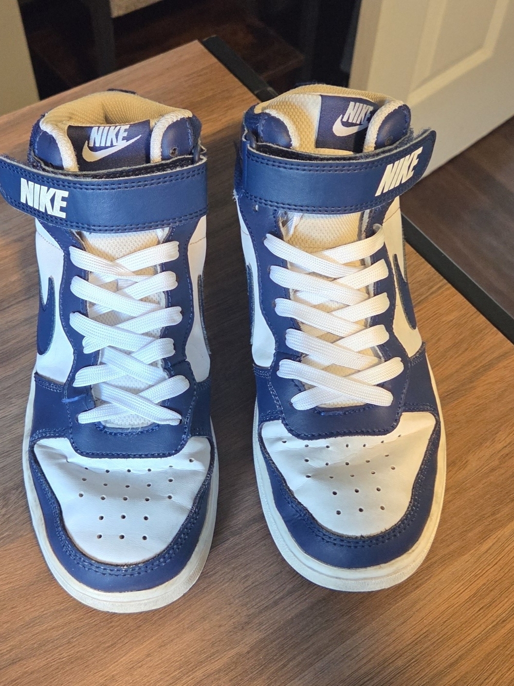 Nike Court Borough Mid 2 (5Y) (blue)